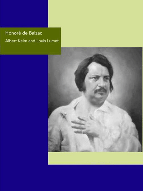 Honoré de Balzac