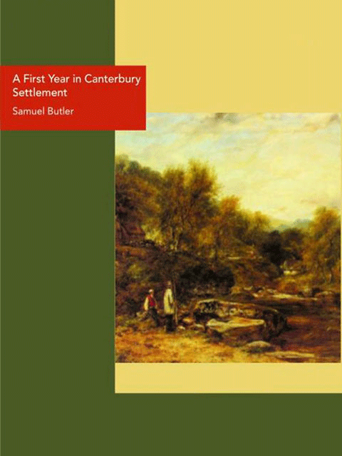 A First Year in Canterbury Settlement