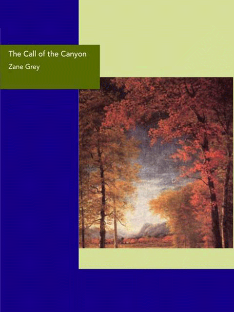 The Call of the Canyon