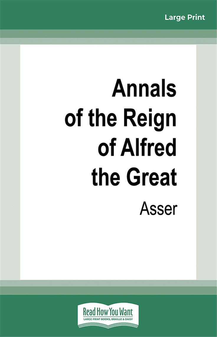 Annals of the Reign of Alfred the Great