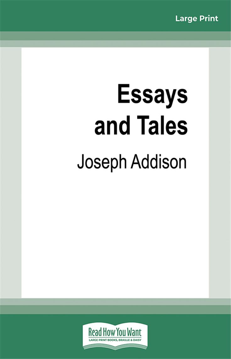 Essays and Tales