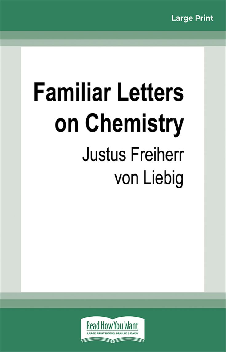 Familiar Letters on Chemistry