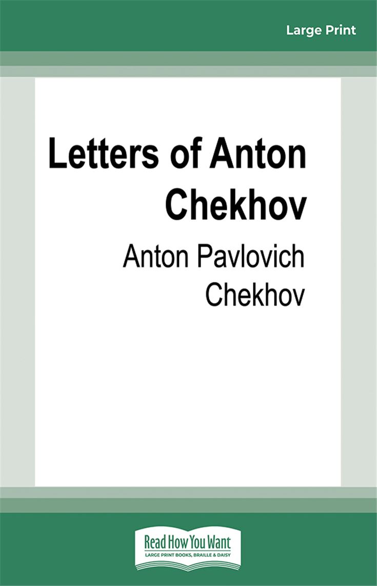 Letters of Anton Chekhov