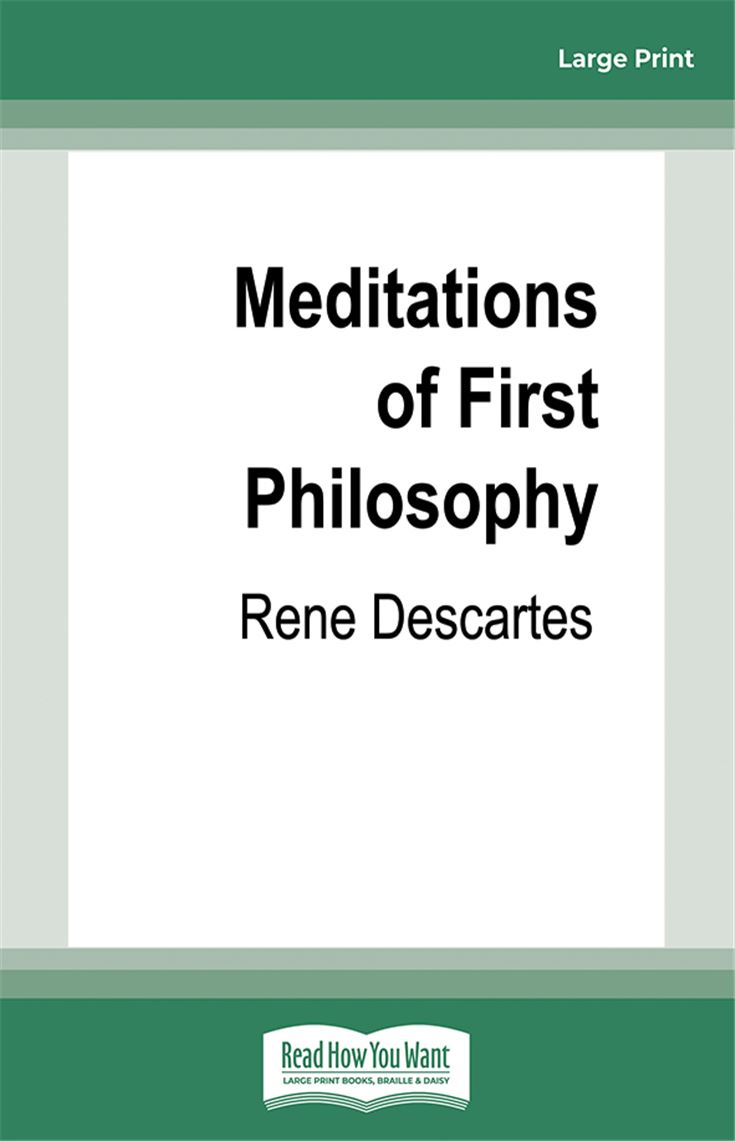 Meditations of First Philosophy