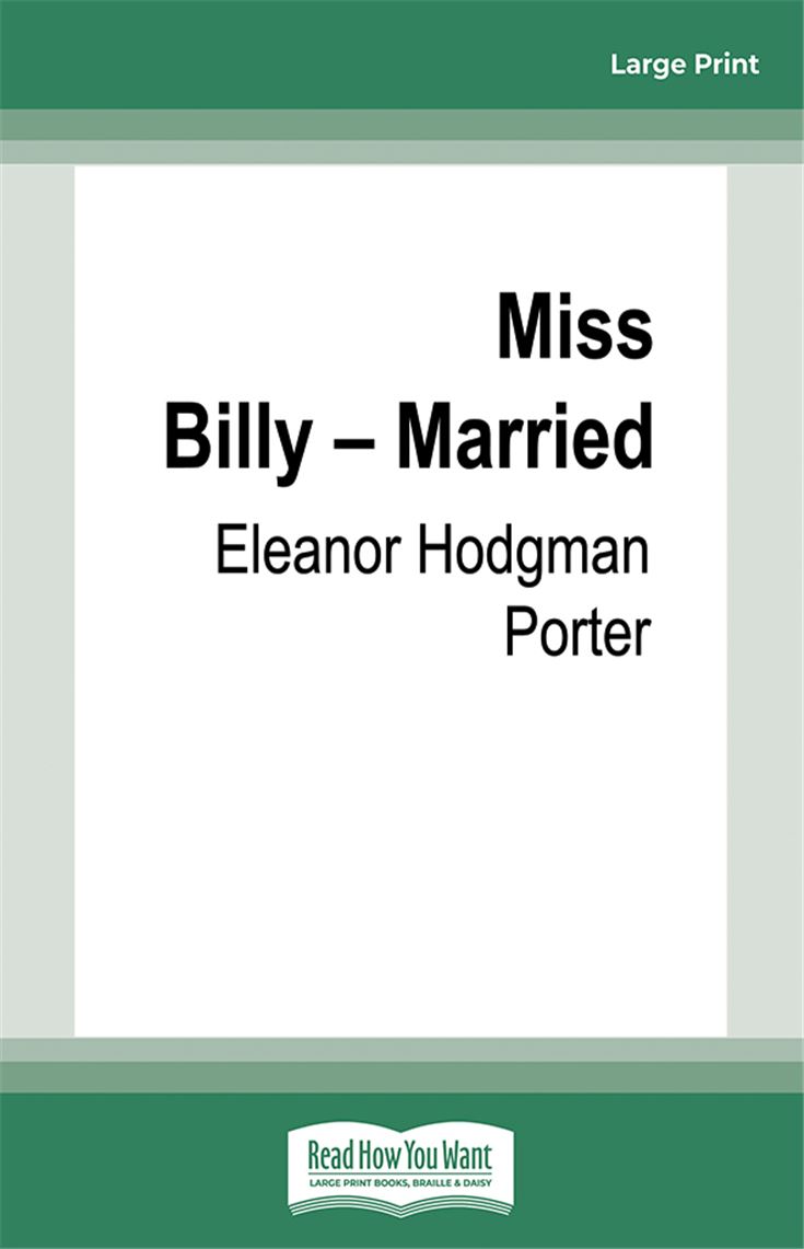 Miss Billy – Married