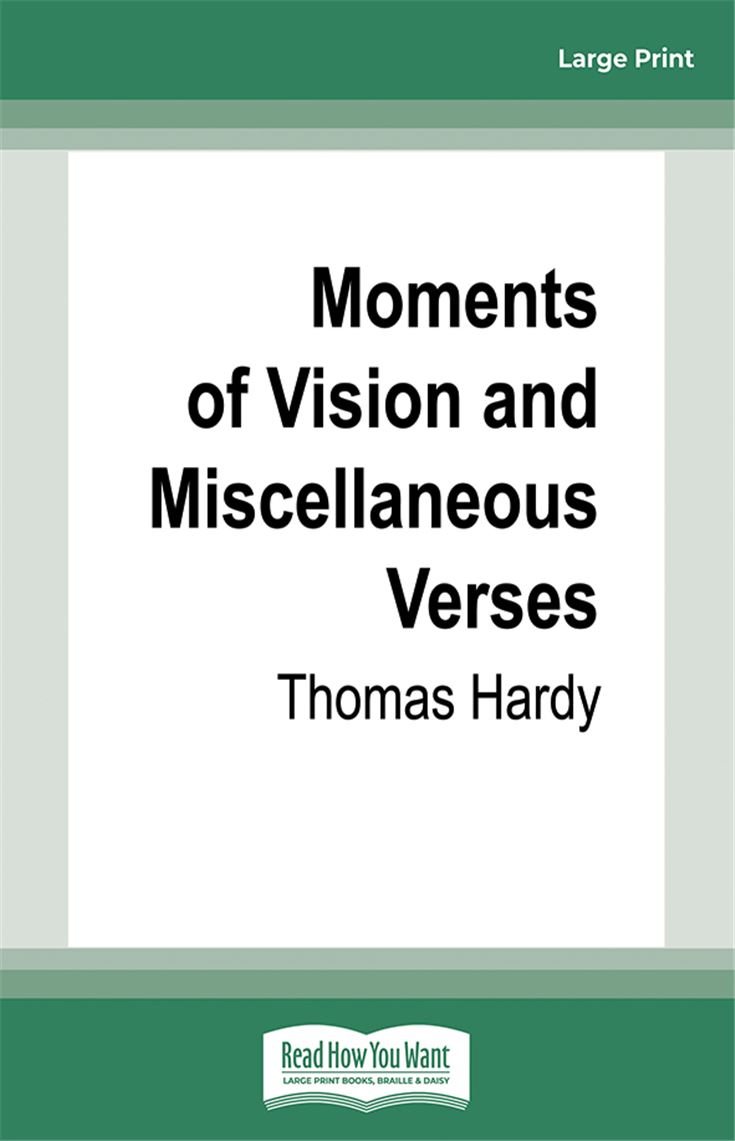 Moments of Vision and Miscellaneous Verses