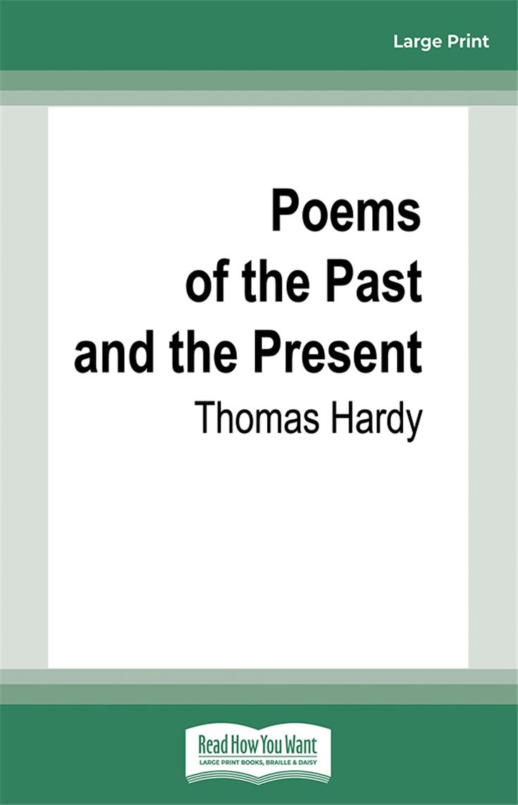 Poems of the Past and the Present