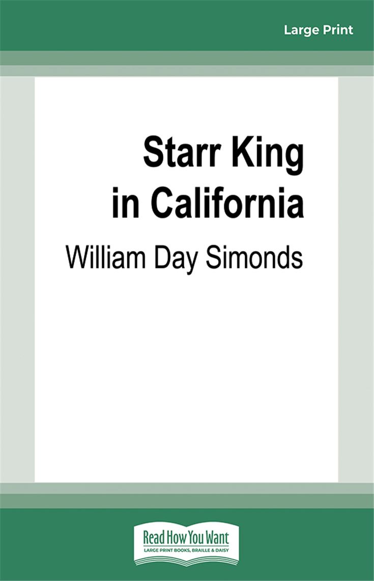 Starr King in California