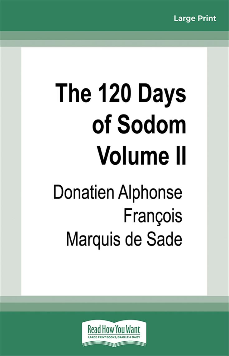 The 120 Days of Sodom Volume II