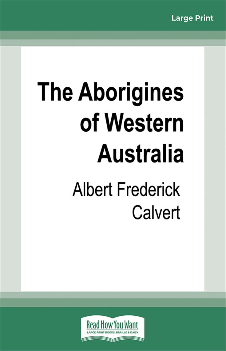 The Aborigines of Western Australia