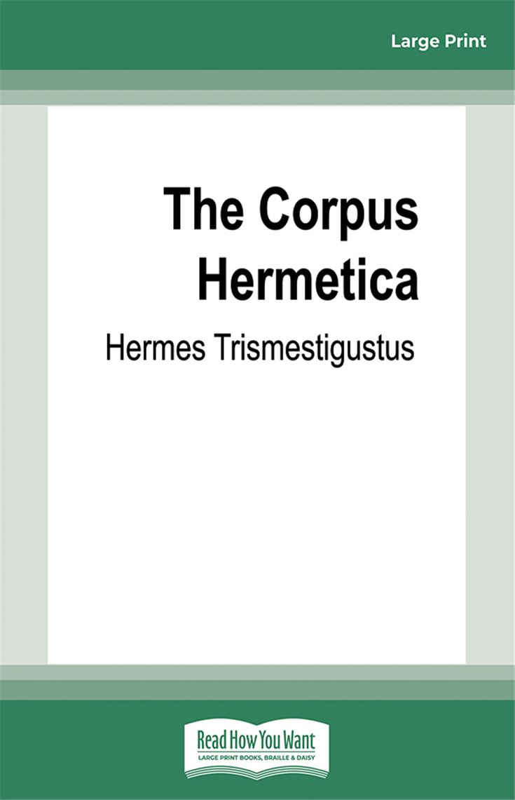 The Corpus Hermetica