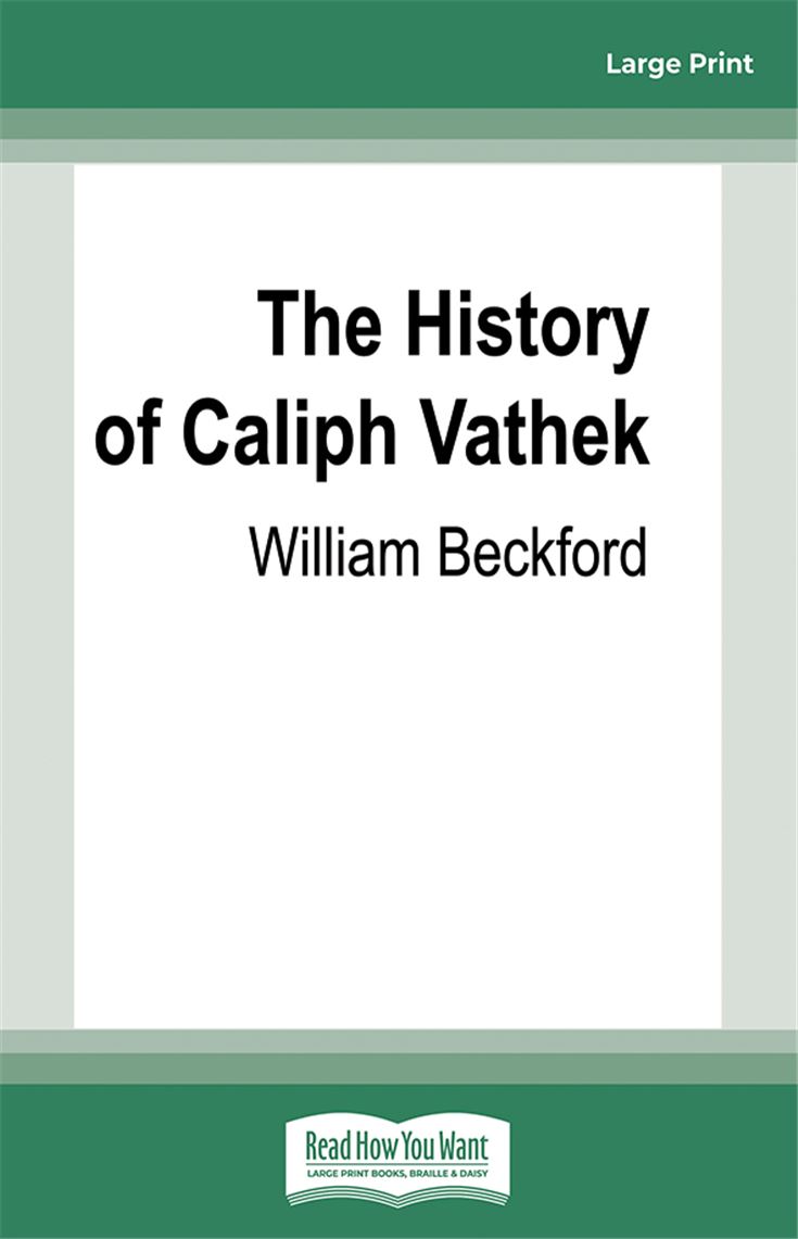 The History of Caliph Vathek