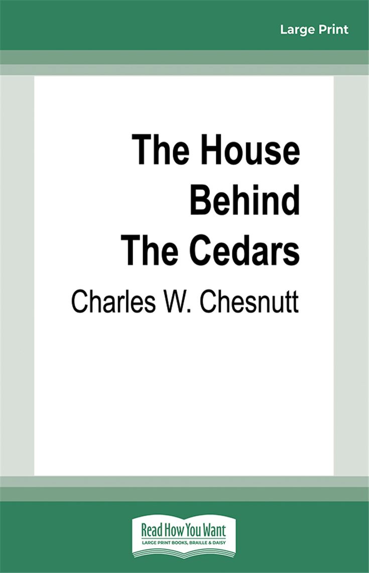 The House Behind The Cedars
