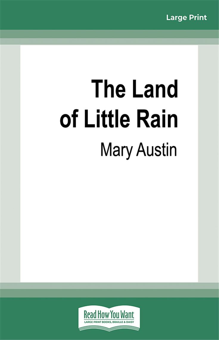 The Land of Little Rain