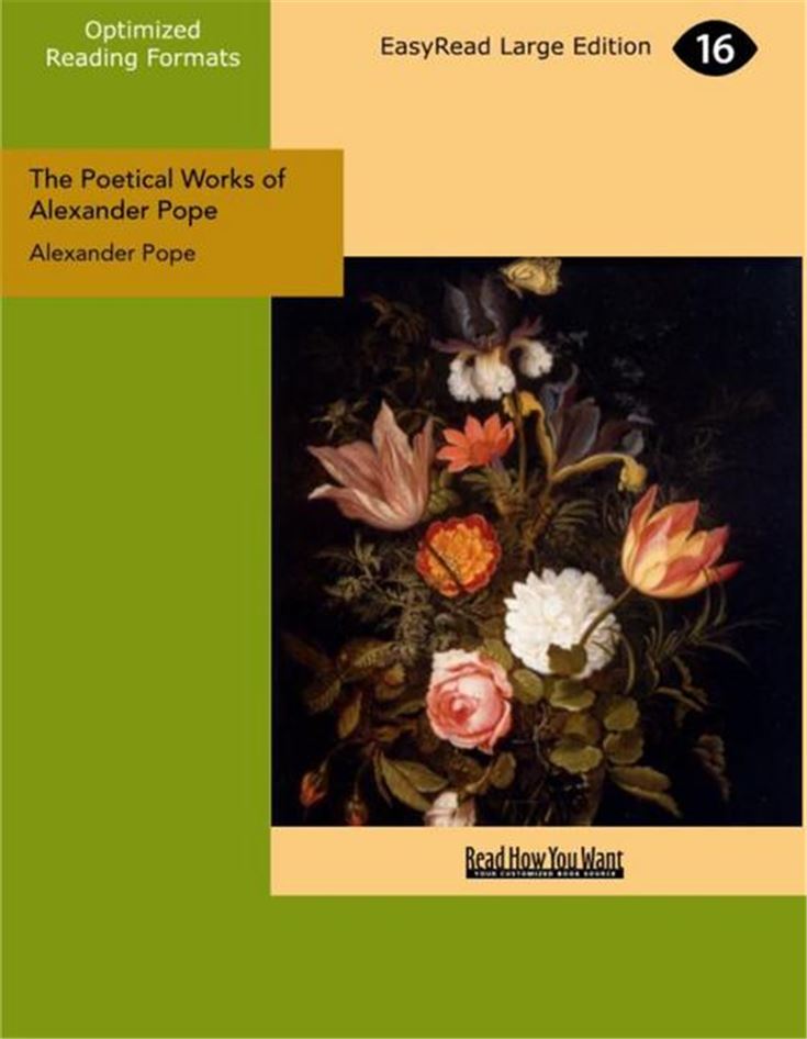 The Poetical Works of Alexander Pope, Volume II