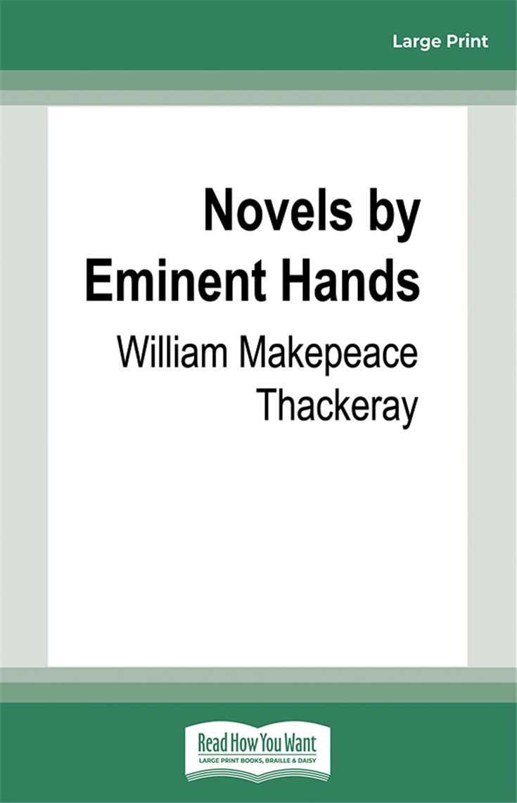 Novels by Eminent Hands