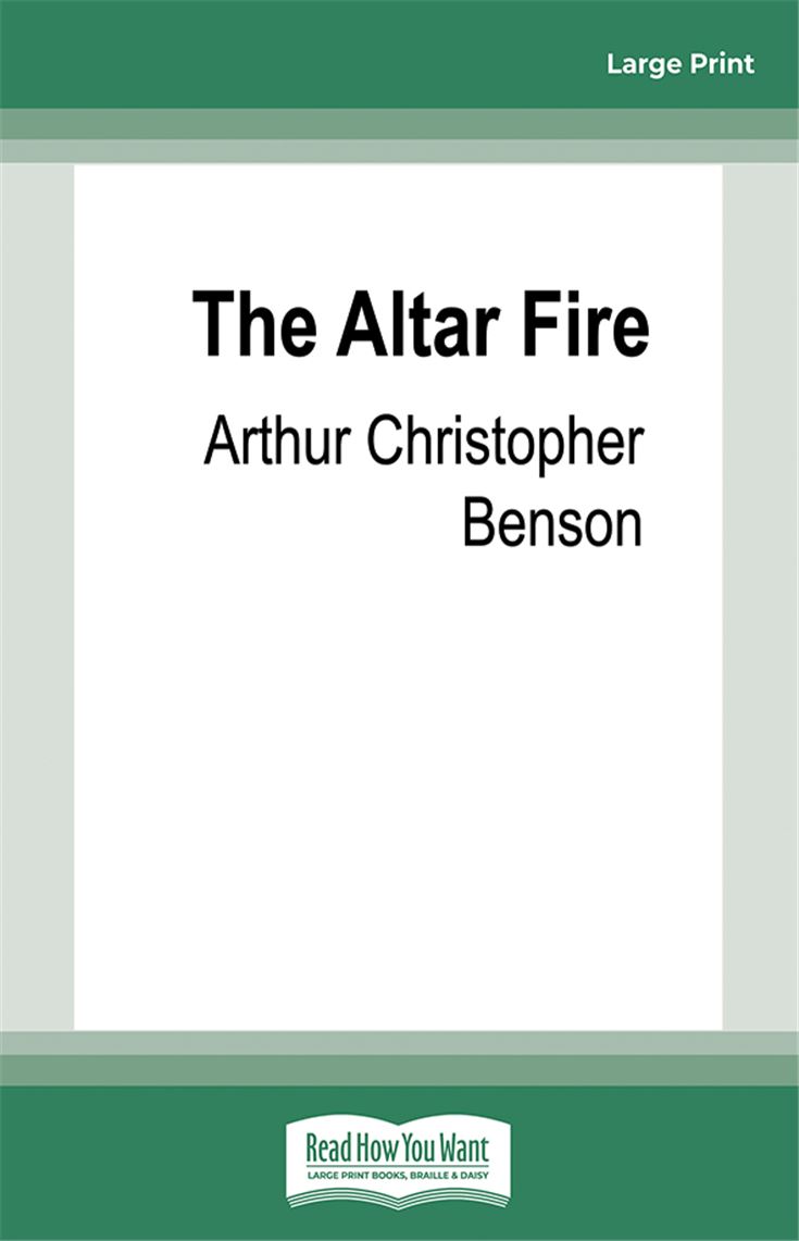 The Altar Fire