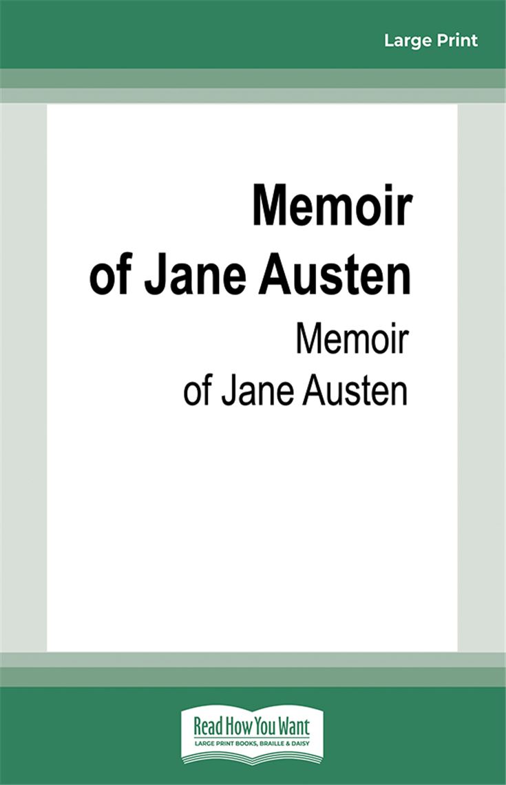 Memoir of Jane Austen