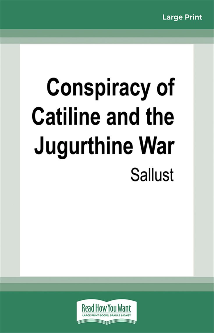 Conspiracy of Catiline and the Jugurthine War