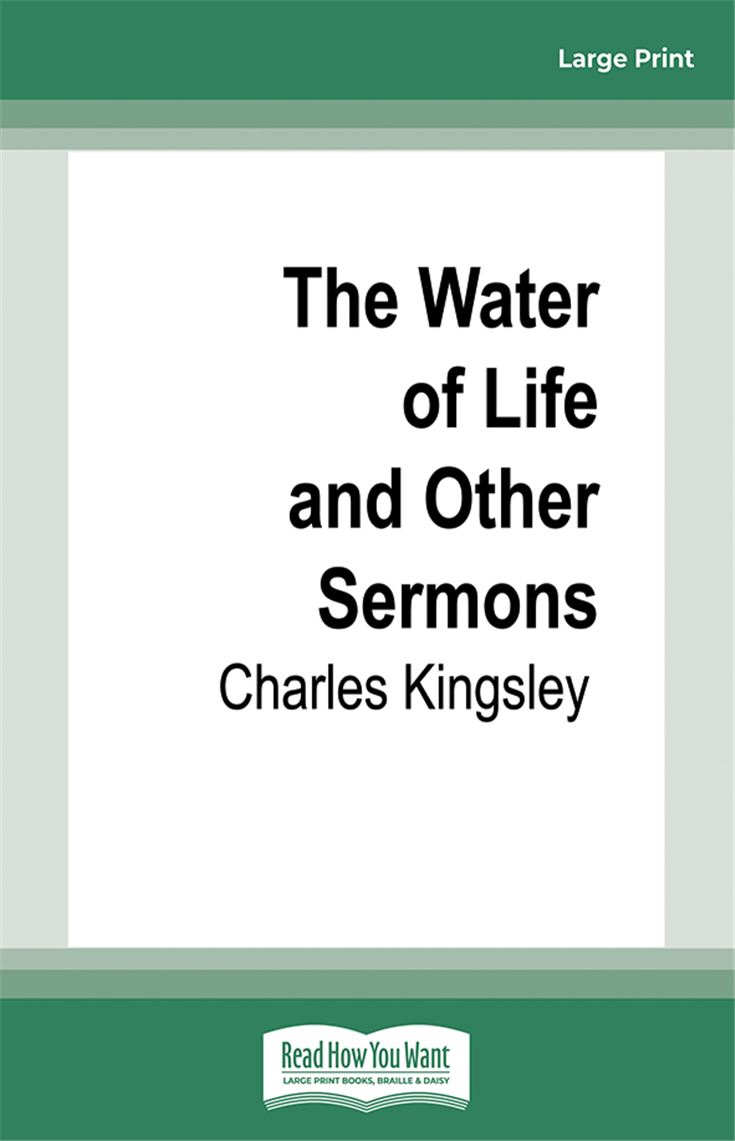 The Water of Life and Other Sermons