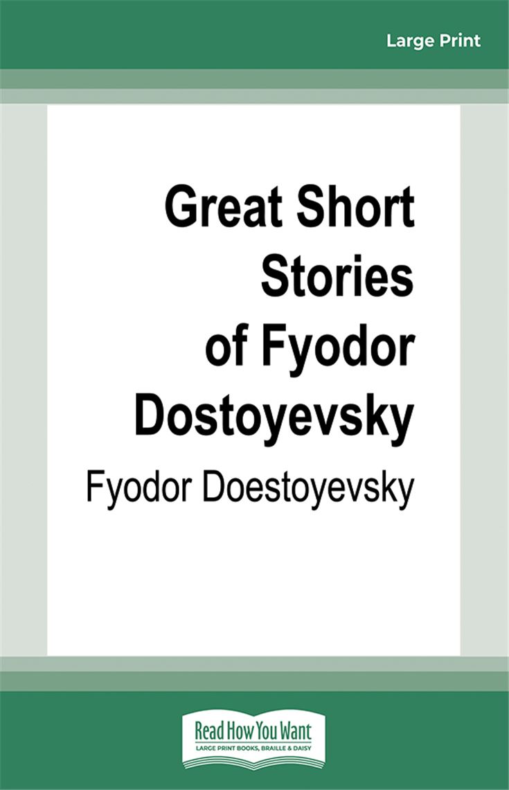 Great Short Stories of Fyodor Dostoyevsky