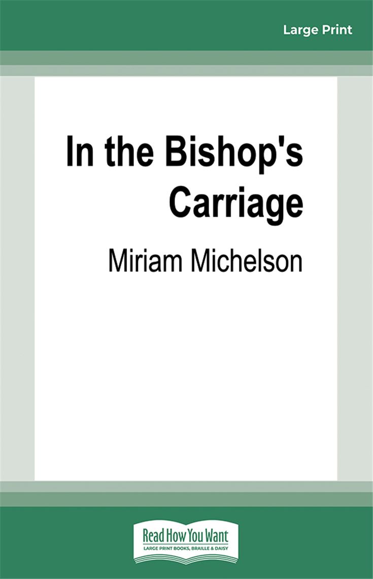 In the Bishop's Carriage