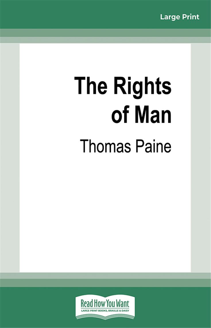 The Rights of Man