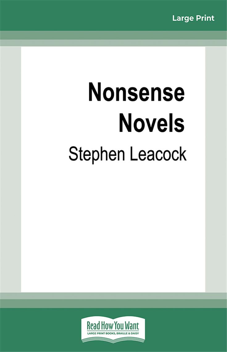 Nonsense Novels