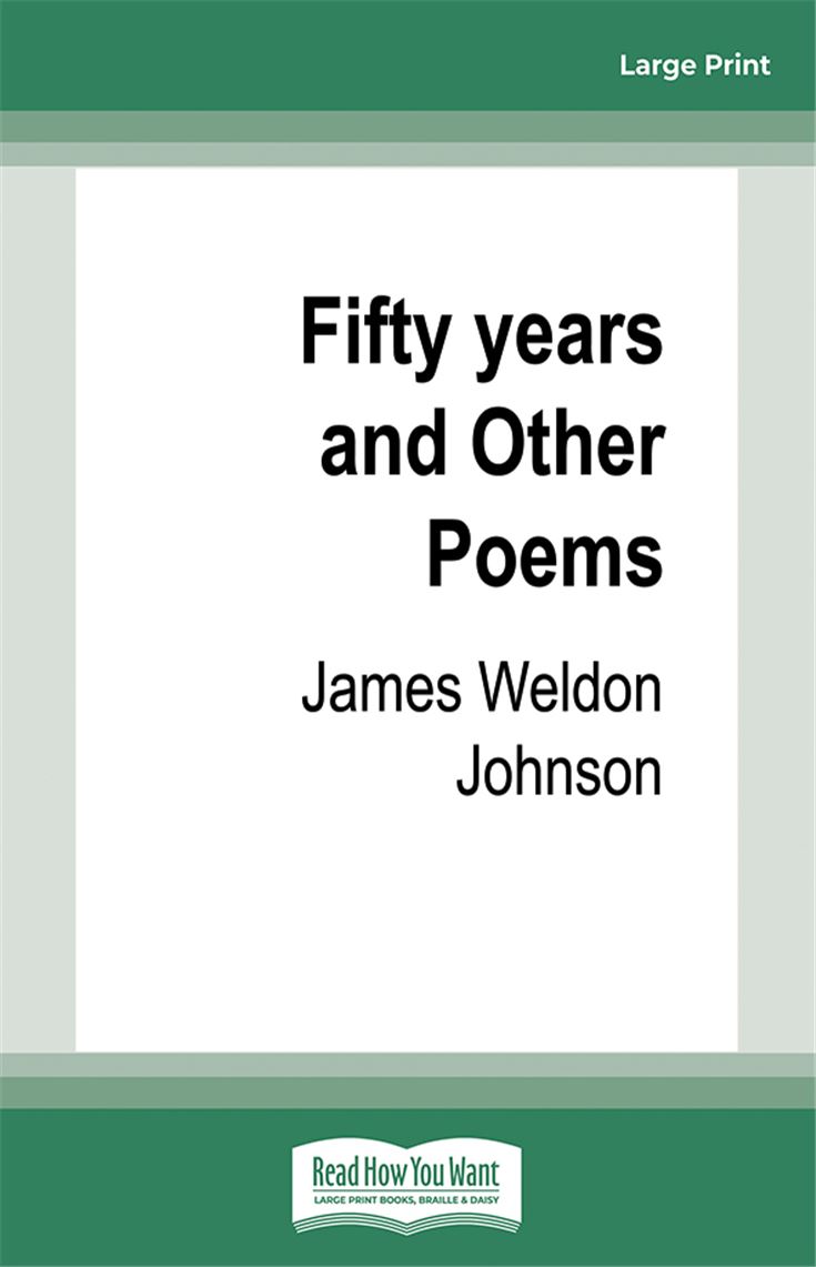 Fifty years and Other Poems