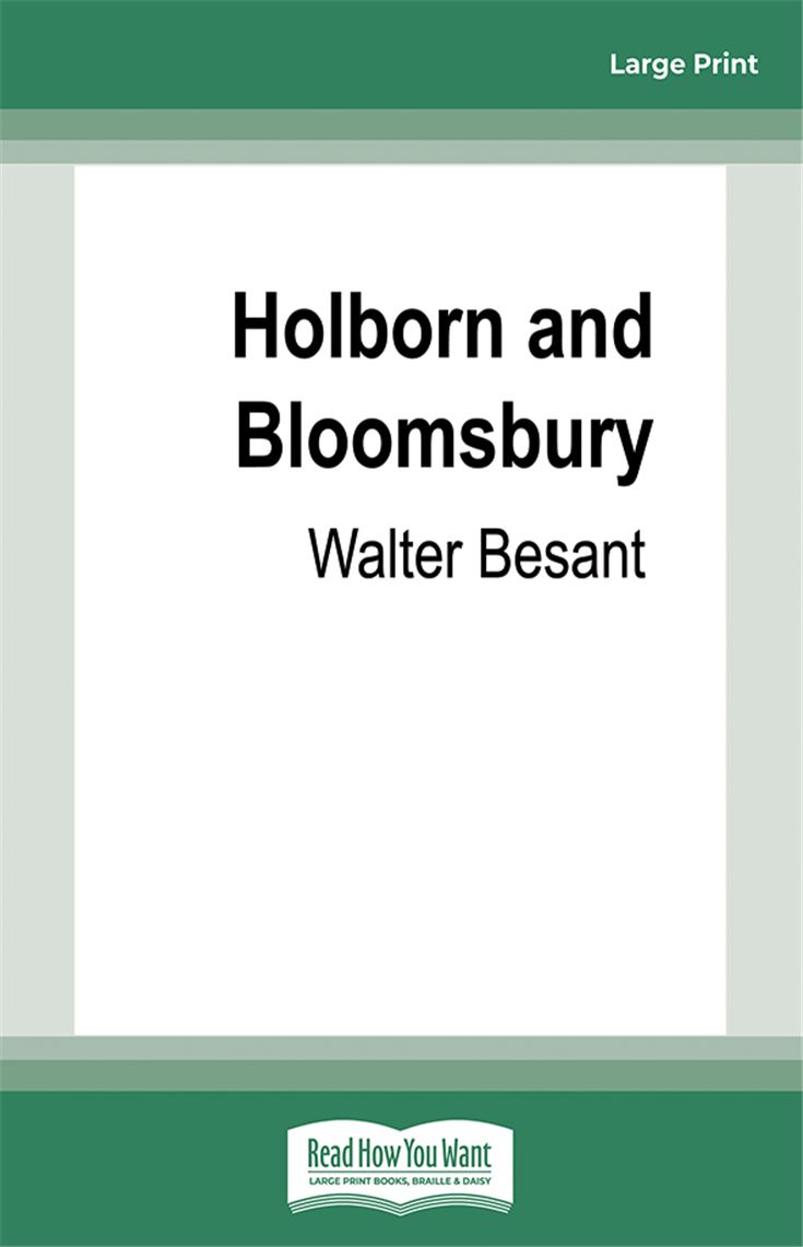 Holborn and Bloomsbury