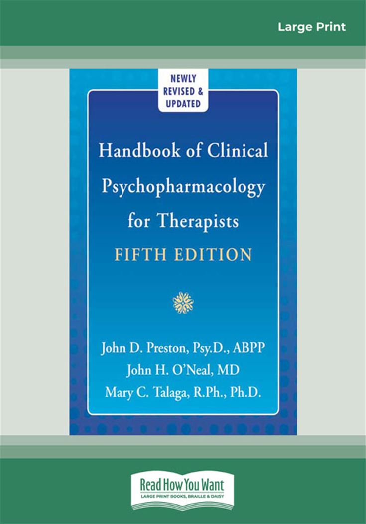 Handbook Clinical Psychopharmacology