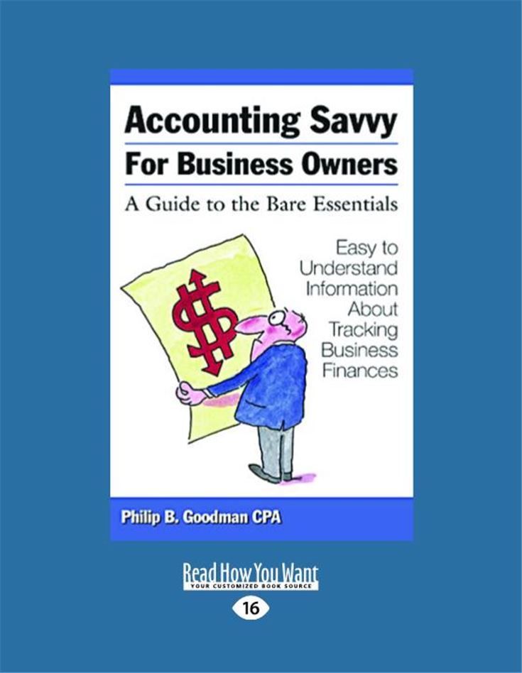 Accounting Savvy for Business Owners