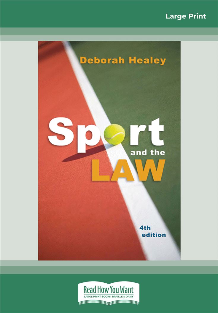 Sport and the Law 4th Edition