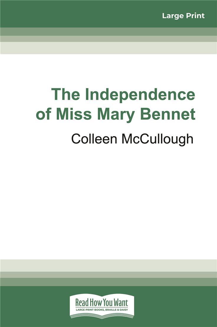 The Independence of Miss Mary Bennet