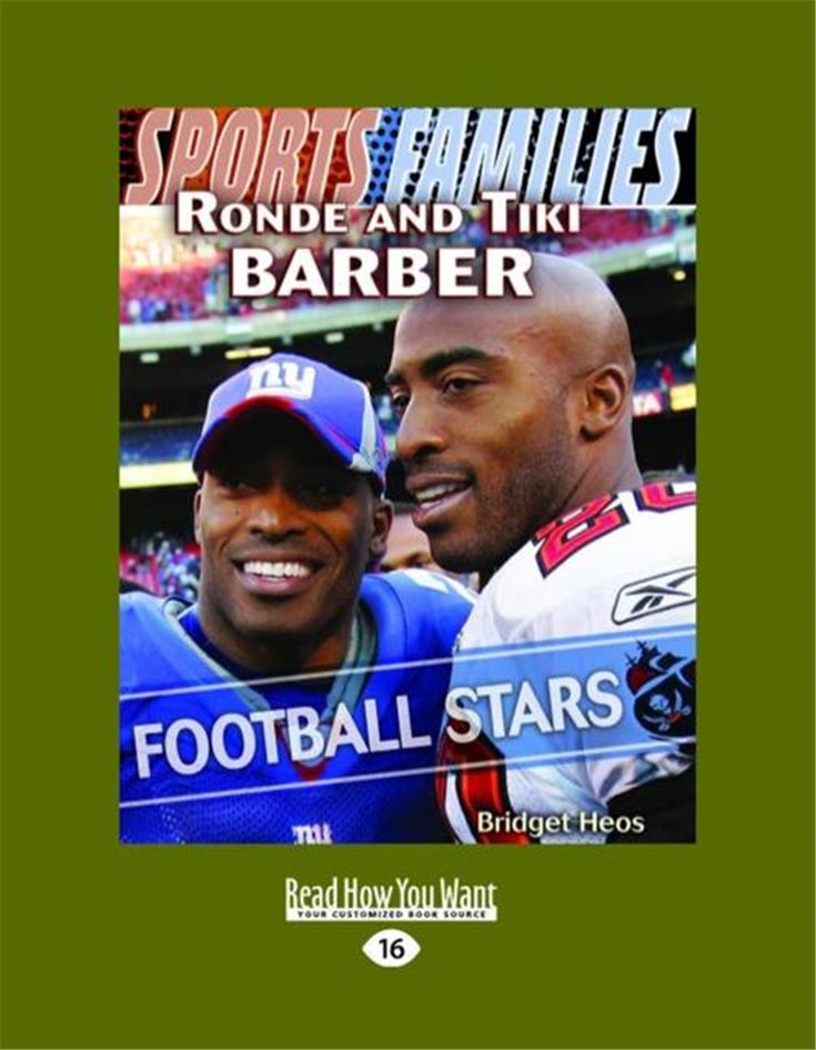 Ronde and Tiki Barber