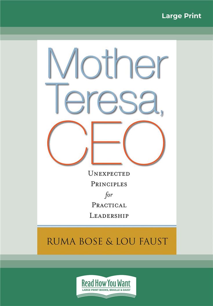 Mother Teresa, CEO