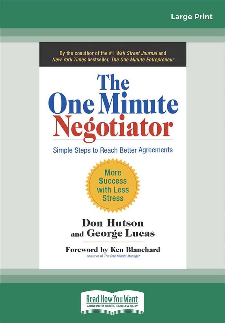 The One Minute Negotiator