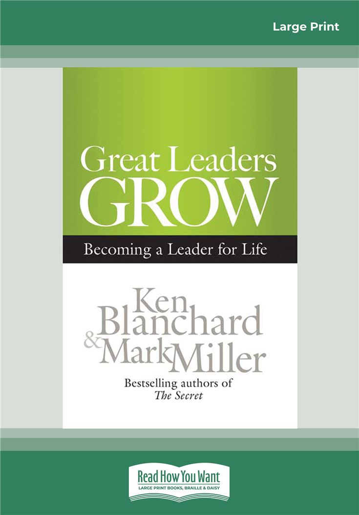 Great Leaders Grow