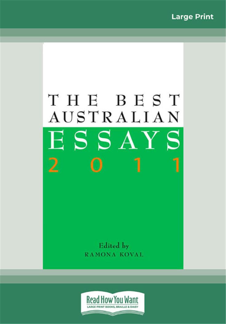 The Best Australian Essays 2011