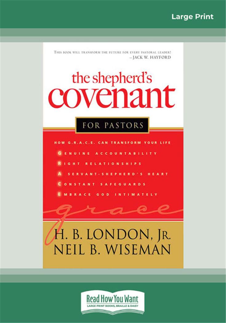 The Shepherd's Covenant for Pastors