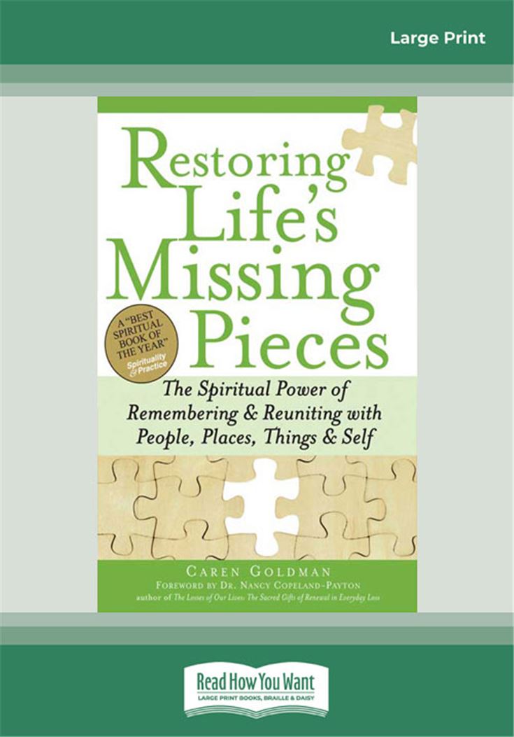 Restoring Life's Missing Pieces
