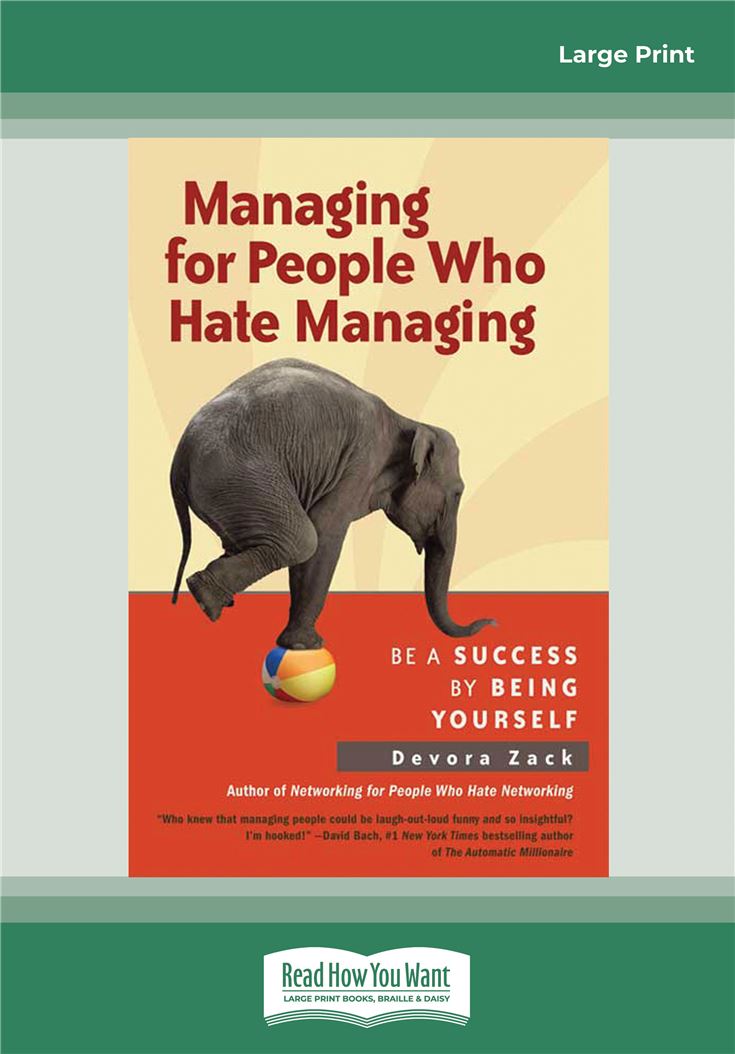 Managing for People Who Hate Managing