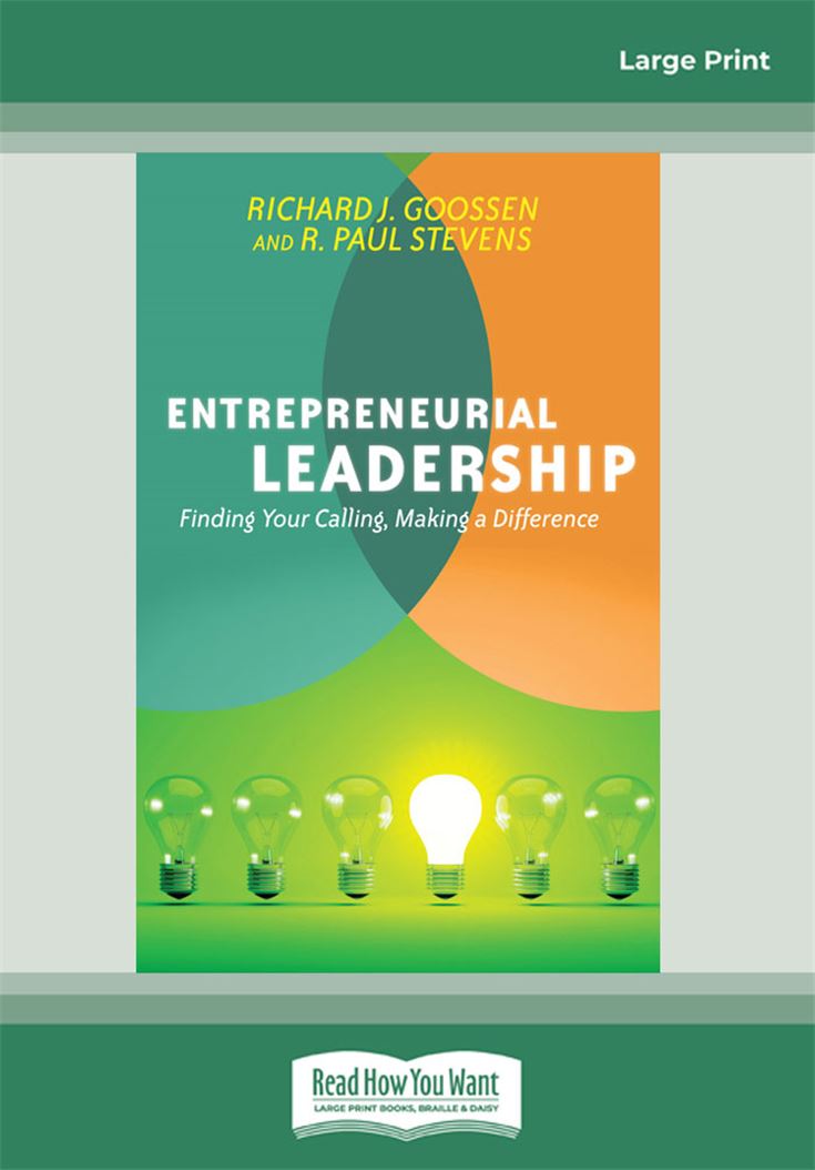 Entrepreneurial Leadership