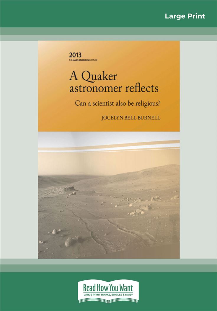 A Quaker Astronomer Reflects