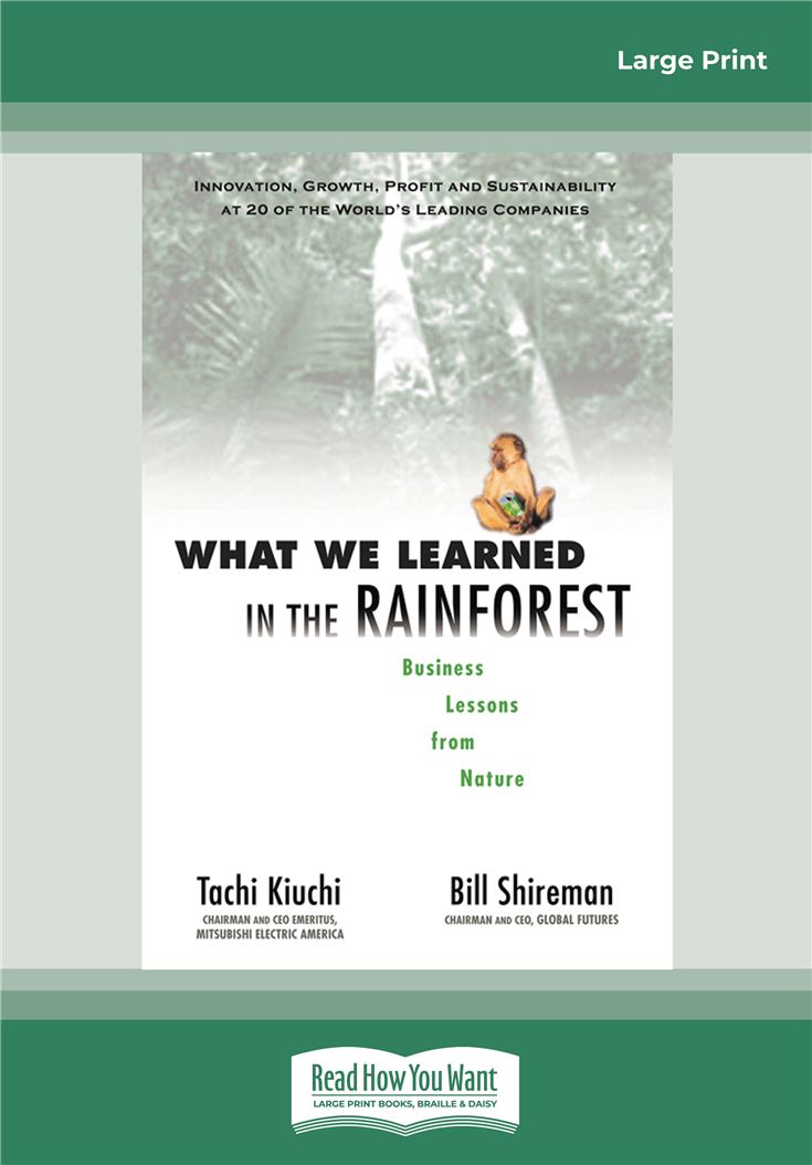 What We Learned in the Rainforest