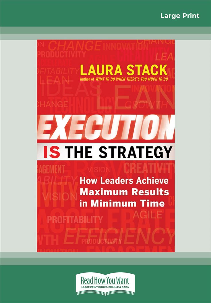 Execution Is the Strategy
