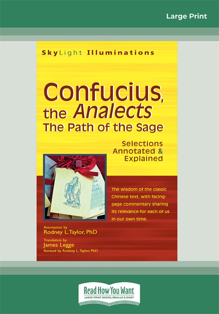 Confucius, The Analects