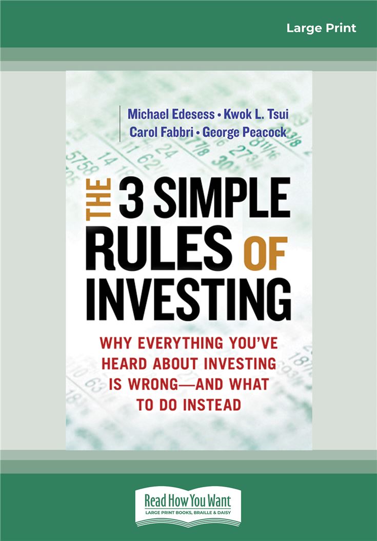 The 3 Simple Rules of Investing