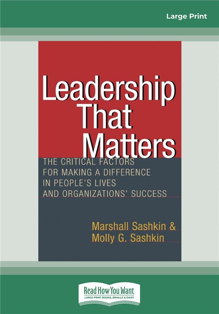Leadership That Matters