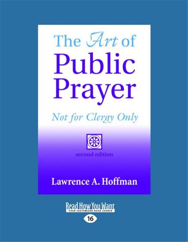The Art of Public Prayer